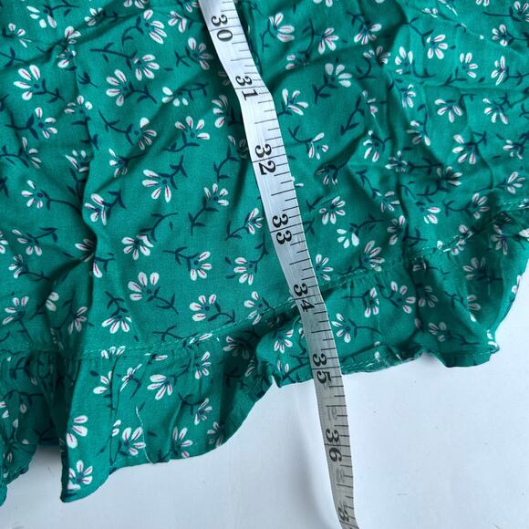 Louche Myfawny Green Ditsy Print Mini Dress - UK 16 - Picture 6 of 10